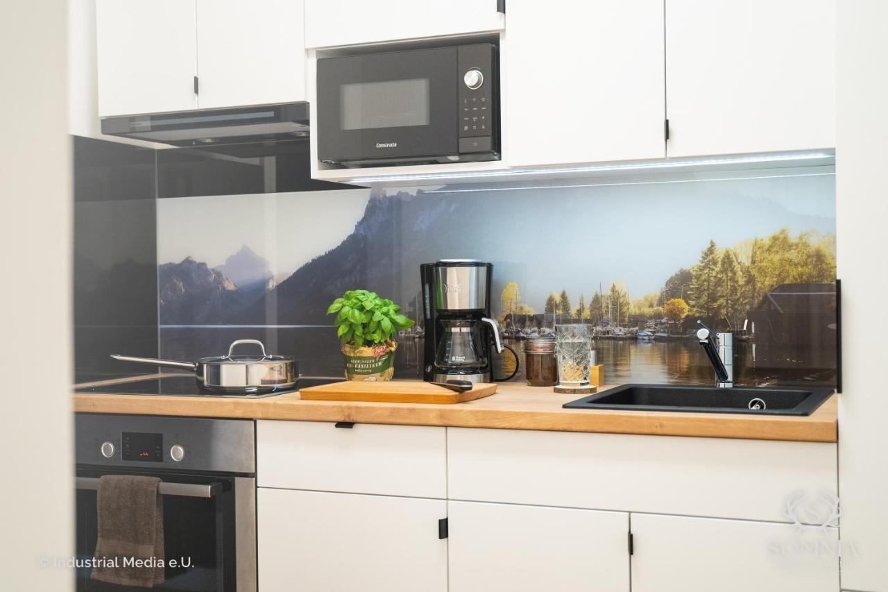 Ferienwohnung Somnia - Altstadt Gmunden Bagian luar foto