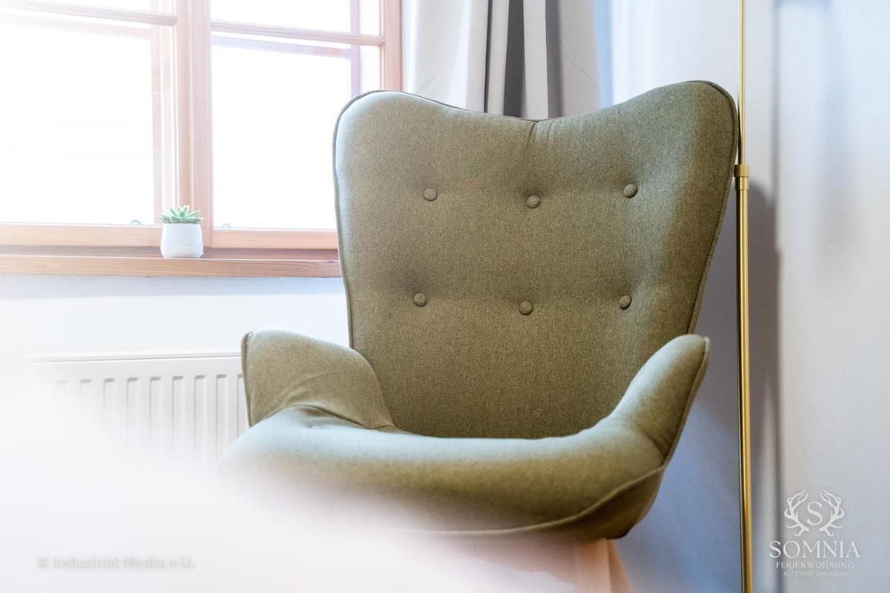 Ferienwohnung Somnia - Altstadt Gmunden Bagian luar foto