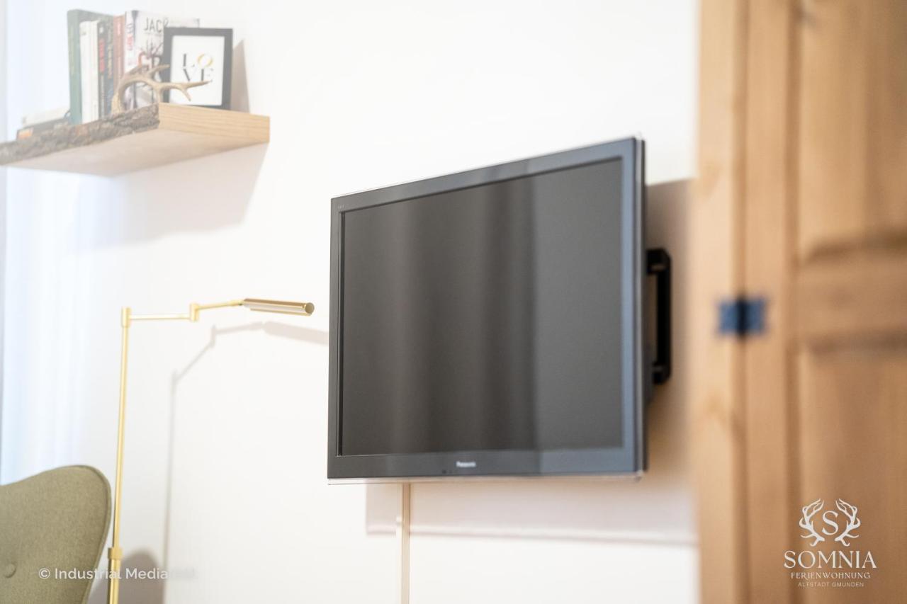 Ferienwohnung Somnia - Altstadt Gmunden Bagian luar foto