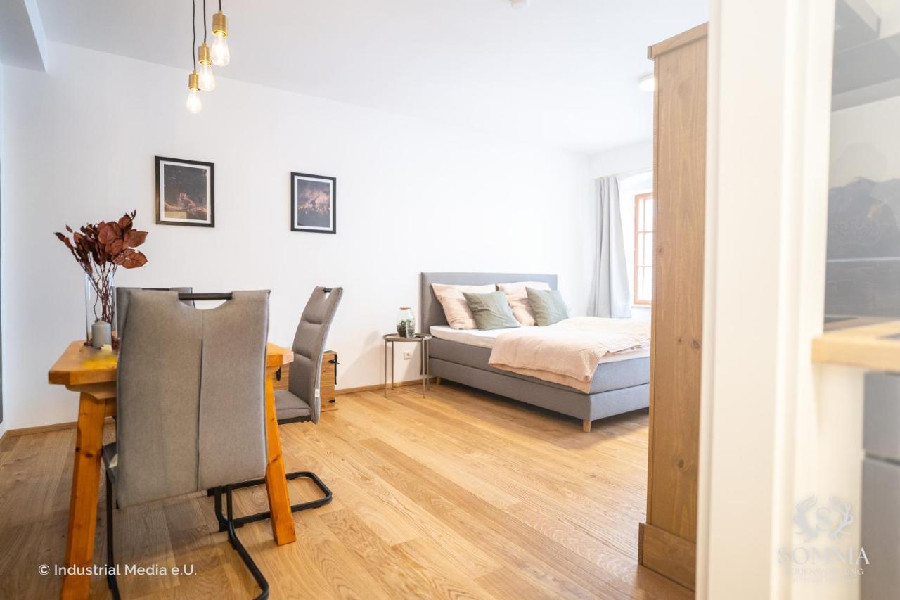 Ferienwohnung Somnia - Altstadt Gmunden Bagian luar foto