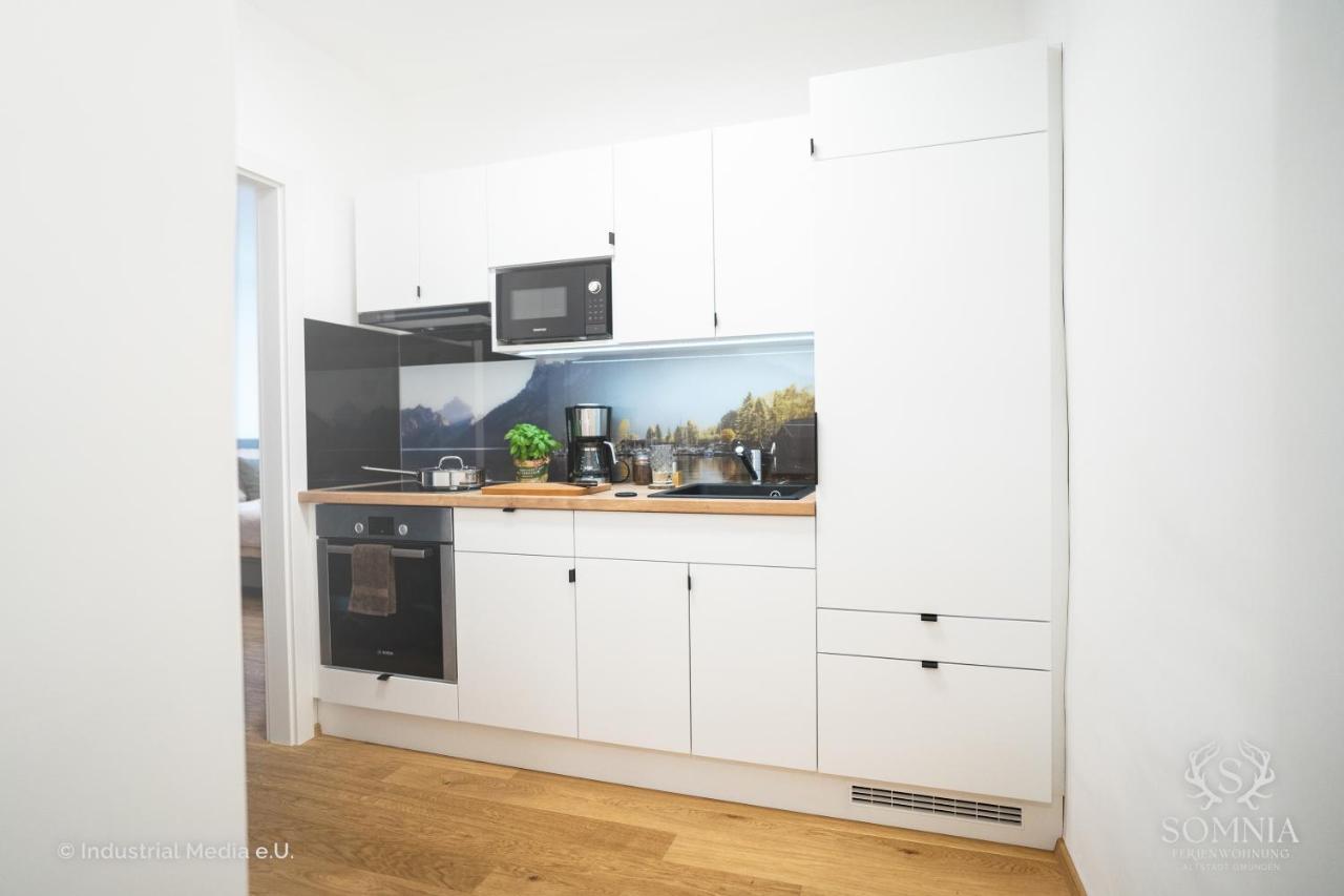 Ferienwohnung Somnia - Altstadt Gmunden Bagian luar foto